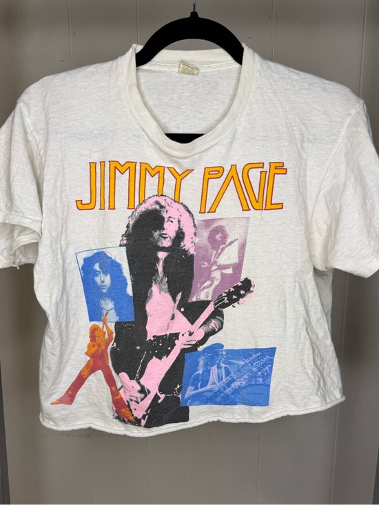 Screen Stars Other - Rare Authentic 1985 Jimmy Page & Led Zeppelin Vintage Band Tee